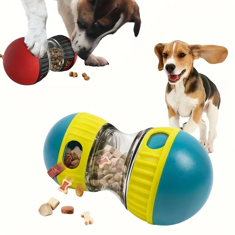 Dog Puzzle Feeder Toy - 인터랙티브 강아지 간식 디스펜서 장난감, 모든