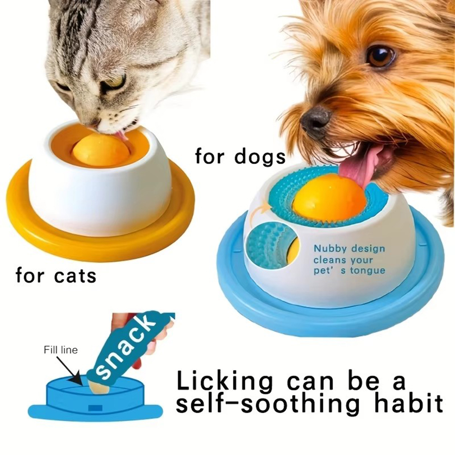 Indestructible Dog Chew Toy - 애완동물 핥는 장난감, 느린 급식 디스펜서,