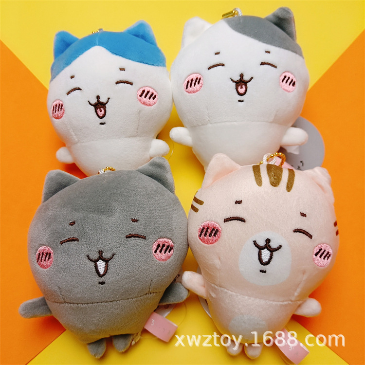 치이카와 플러시 펜던트, 빅헤드 Q-버전 해피 캣 인형 - Cat Toys 리뷰 및 가격