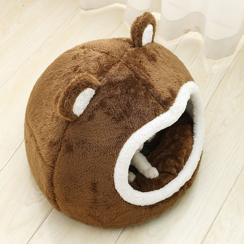 귀여운 고양이 침대, 따뜻한 반려동물 하우스, 부드러운 - Pet Beds 리뷰 및 가격