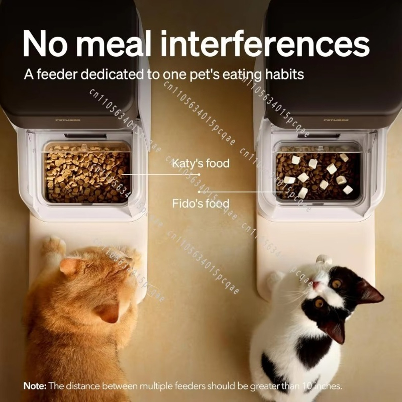 움직임 감지 센서가 장착된 자동 반려동물 급식기—고양이 - Pet Feeders 리뷰 및 가격